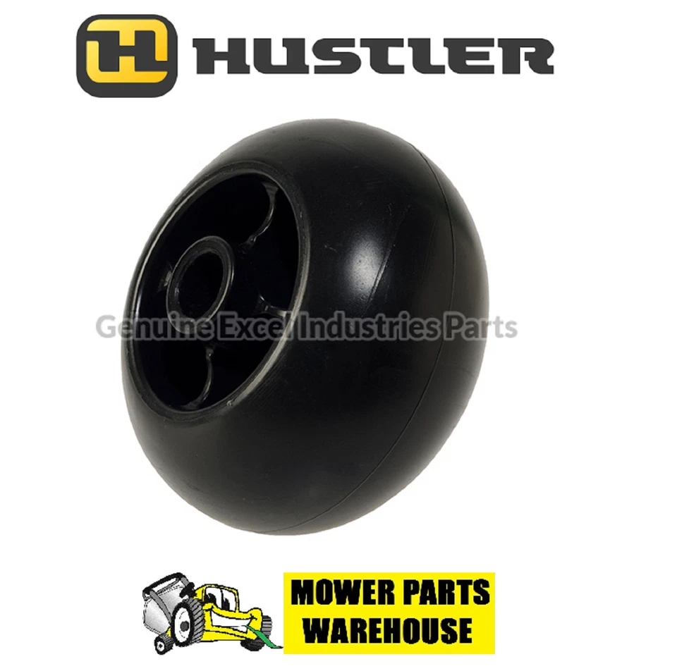 NUEVO GENUINO OEM HUSTLER CORTACÉSPED 602263 ANTI CUERO CABELLUDO 5" RUEDA DE CUBIERTA Foto 1 de 1