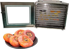 Wixkix 10 Trays Food Dehydrator Commercial Touch Control Drying Machine Timer