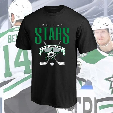 Vtg Dallas Stars EST 1967 2023 Ice Hockey T Shirt S-3XL Gift for fans Cover