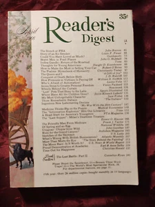 Readers Digest April 1966 Gibraltar John G. Hubbell Gunther Barron Carl Fisher  - Picture 1 of 1