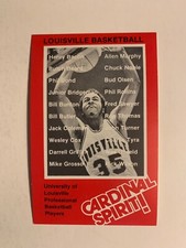 1981-82 Louisville Police Cardinal Spirit #28 DARRELL GRIFFITH Nrmt/Nrmt+ Rare!