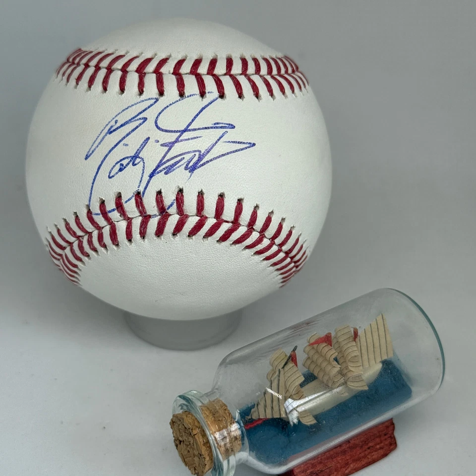 Rickie Fowler signed Rawlings OML Baseball JSA COA PGA Golf Auto Rare A3828 - Image 1 of 1