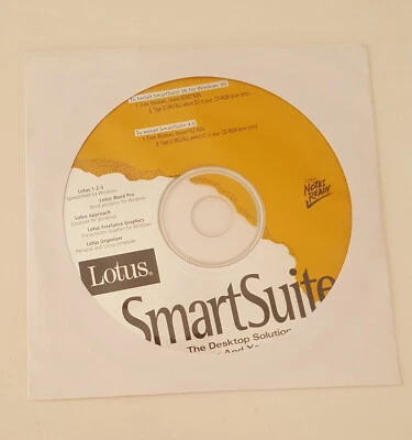 Lotus SmarSuite 1996 para Windows 95 y Windows 3.1 vintage Foto 1 de 4