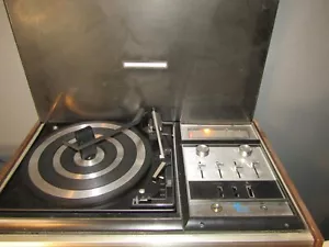 Vintage Electrophonic Total Music System Plattenspieler 8-Spur AM/FM Radio Tuner - Bild 1 von 22