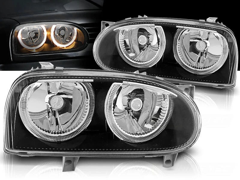 FAROS LLANTAS HALO VOLKSWAGEN GOLF 3 1991 1992 1993 1994 1995 1996 1997 LPVW29 Foto 1 de 1