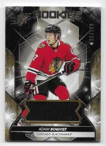 19/20 SPx ROOKIES JERSEY #82 Adam Boqvist #106/199 - Picture 1 of 1