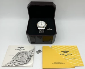 Breitling Chronomat Bikoro Ref B13050.1 40mm Automatic Wrist Watch W/Box LW-66 - Picture 1 of 11