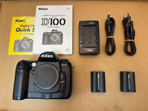 Nikon D100 6.1MP DSLR Camera Body Only, Black - Picture 1 of 9