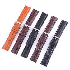 12mm-24mm Genuine Leather Watch Band Replacement Strap Universal Wrist Bracelet