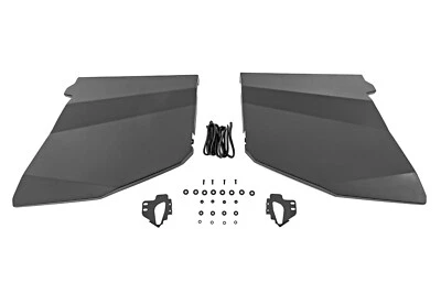 Rough Country Aluminum Lower Half Doors Rear for Polaris RZR XP 4 1000 2014-2021 - Image 1 of 4