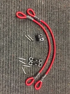 boat rod straps red - Picture 1 of 6