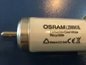 Leuchtstofflampe - OSRAM L 20W/640 XL COOL WEISS T12 38mm Fa 6 MADE IN FRANCE - Bild 1 von 2