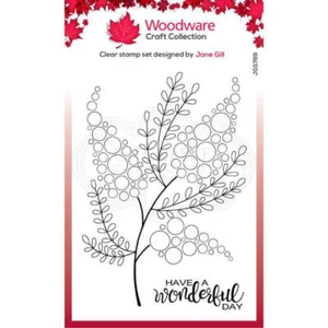 Woodware Clear Stamp Singles Bubble - Bloom Millie (4in x 6in) - Picture 1 of 3