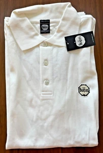 The Beatles Drum White Polo Size Large New/Never Worn - Picture 1 of 5
