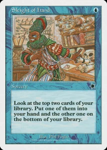 Sleight of Hand - Starter 1999 - MTG - Comune - Giocato - Foto 1 di 1