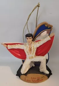 Elvis Presley Live in Las Vegas 3.75" Ornament ~ 2003 - Picture 1 of 7