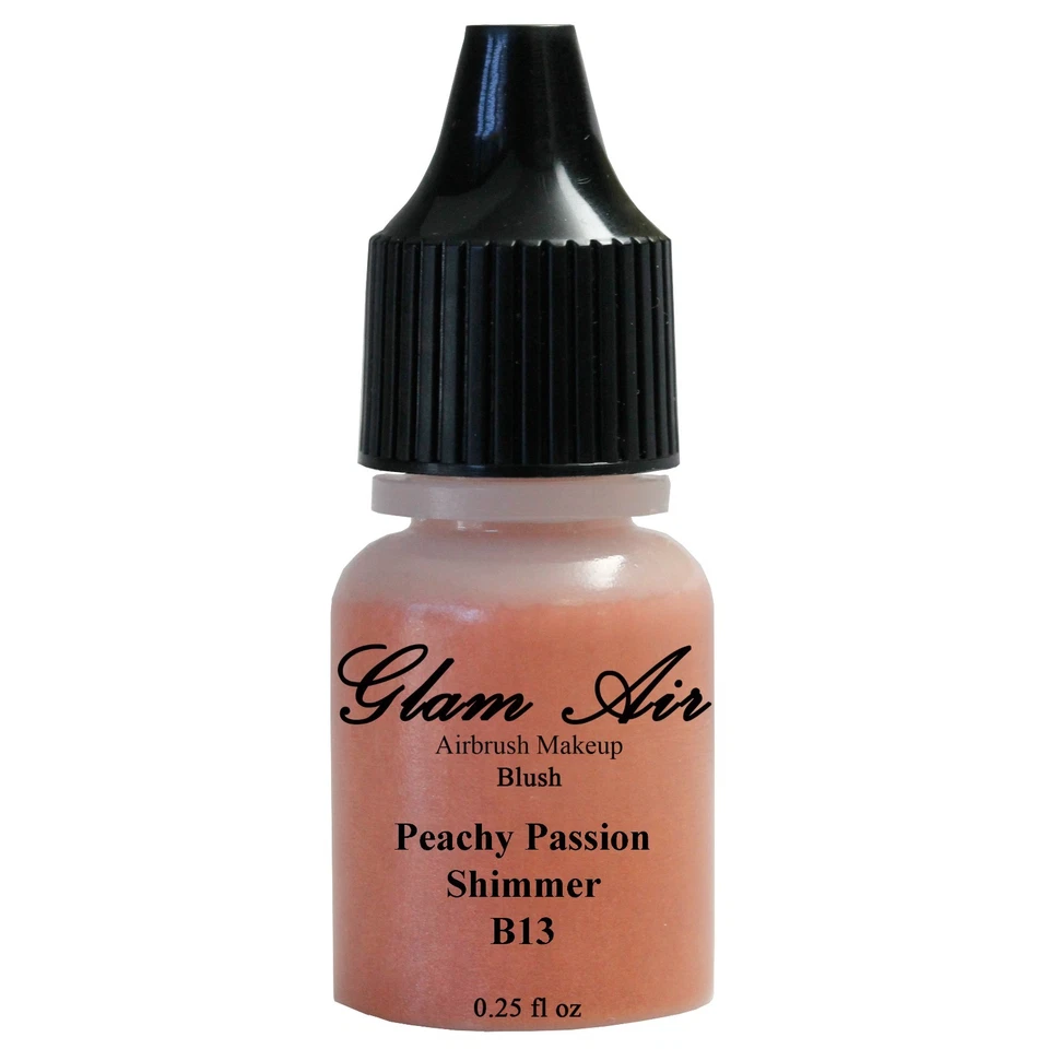 Rubor de maquillaje con aerógrafo Glam B13 Peachy Passion Shimmer Foto 1 de 1