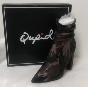 QUPID Fatigue Stretch Mid Bootie | Size 7M | Casual Boots | New In Box  - Picture 1 of 10