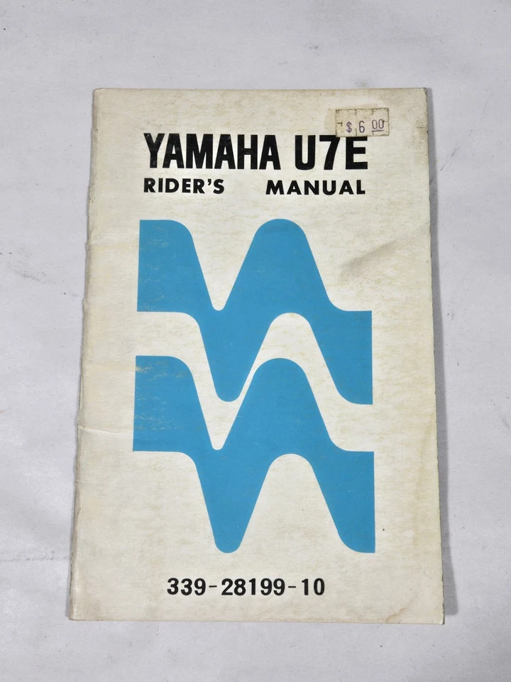 1972 Yamaha U7E Owner's Manual - Image 1 of 2