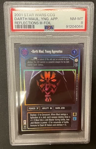 Darth Maul Young Apprentice - Ultra Rare Foil - PSA 8 - Star Wars CCG SWCCG - Bild 1 von 2
