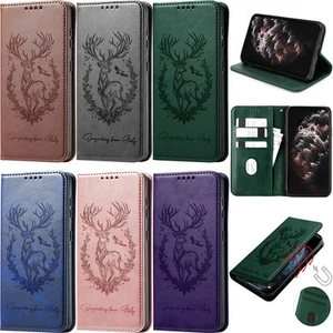 Flip Leather Phone Case for Samsung A16 A15 A05S A55 A54 Magnetic Wallet Cover - Picture 1 of 17