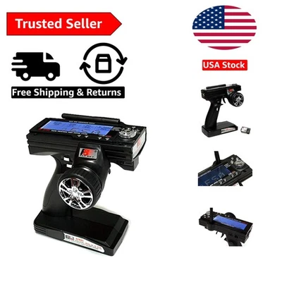 Transmisor digital Fly Sky FS-GT3B 3 CANALES 2,4 GHz RC con pantalla LCD y receptor Foto 1 de 4