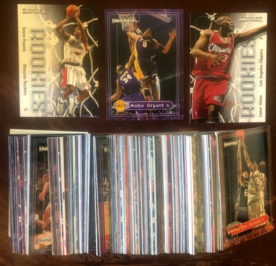 1999-00 SKYBOX IMPACT COMPLETE NBA SET W RCS! KOBE BRYANT! IVERSON! GARNETT SHAQ - Image 1 of 4