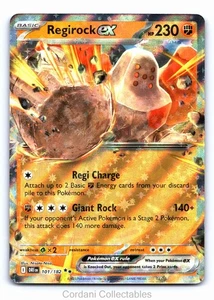 Regirock EX 101/182 - Destined Rivals - Pokemon Card - Near Mint - Picture 1 of 2
