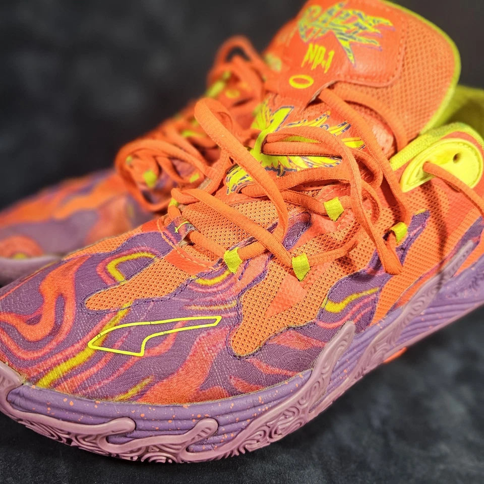 彪马男式 x LAMELO 球 MB.03 Lo 熔岩篮球鞋 310847 01 — 第 1/4 张图片