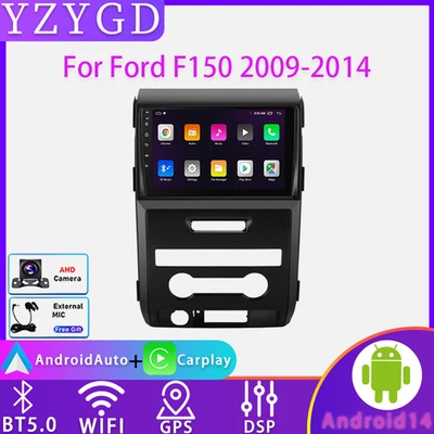 For Ford F150 2009-2014 Android GPS Carplay Radio Multimedia Stereo Navi Screen  - Image 1 of 4