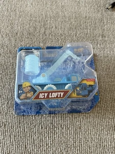 Fisher-Price Bob The Builder Icy Lofty Loft Eisblau Fahrzeug mit Zubehör NEU - Bild 1 von 4
