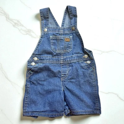 Lee 24 Meses Bebé Denim Mono Jean Niñas Niños Una Pieza 24m Mameluco Foto 1 de 4