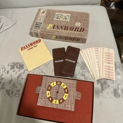 Mint Vintage Password Game First Edition 1962 Milton Bradley Complete - Image 1 of 4