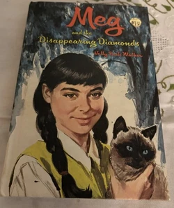 Meg And The Disappearing Diamonds Holly Beth Walker 1967 Whitman Hardcover - Imagen 1 de 6