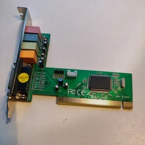 SOUND CMI 8738 4 Channel Vintage Retro PCI PC Sound Card - Afbeelding 1 van 6