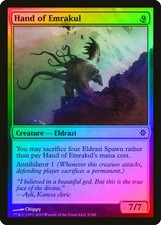 Hand of Emrakul FOIL Rise of the Eldrazi NM Common MAGIC MTG CARD ABUGames