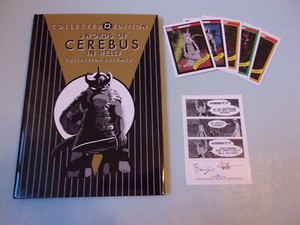 Swords of Cerebus in Hell? Volume 2 Collected Edition Hardcover + Trading Cards