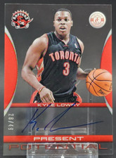2013-14 Totally Certified Totally Red Auto Kyle Lowry /49 on Card PP-KYL Raptors