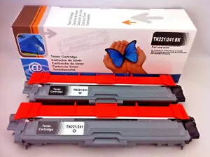 Cartucho de tóner negro TN221 para Brother MFC-9340cdw MFC-9330cdw HL-3170CDW 2pK - Imagen 1 de 2