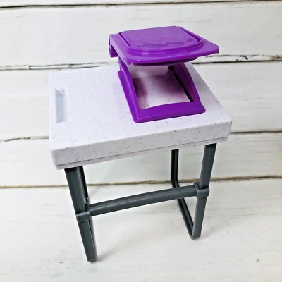 Barbie Hacer y Vender Boutique Juego Repuesto Accesorio Mesa de Trabajo Foto 1 de 4