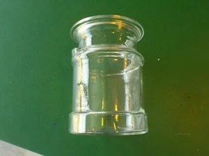7.5" tall x 5.5" dia Glass Milk Can Kitchen Tool Organizer (SM T-) - Picture 1 of 4
