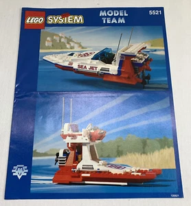Lego Manual For Model Team 5521 NO BRICKS - Picture 1 of 2