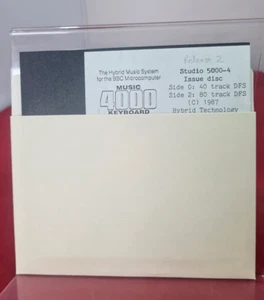 Music 4000 Keyboard Disc for Acorn BBC Micro Hybrid music Sys Studio 5000-4 '87 - Picture 1 of 1