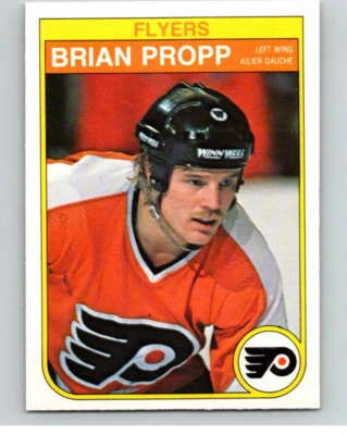 1982-83 O-Pee-Chee #256 Brian Propp  Philadelphia Flyers V58851 - Image 1 of 2