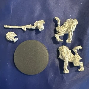 40k Warhammer Vintage Tau Rider on Krootox Metal Miniature - Picture 1 of 3