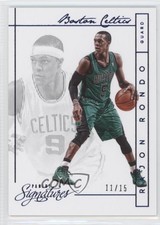 2013-14 Panini Signatures Blue /15 Rajon Rondo #195