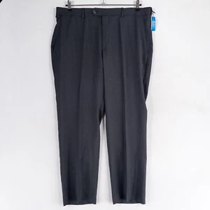 Pantalones Croft & Barrow Para Hombre 38 x 30 Gris Carbón Verdadero Confort Vestido Pantalón Clásico - Imagen 1 de 9
