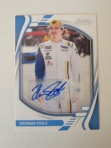 2022 Panini Chronicles - Absolute Autographs #14 Brennan Poole (AU)