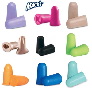 Mack's Soft Foam Earplugs - dreamgirl original safesound slim fit ultra shooters