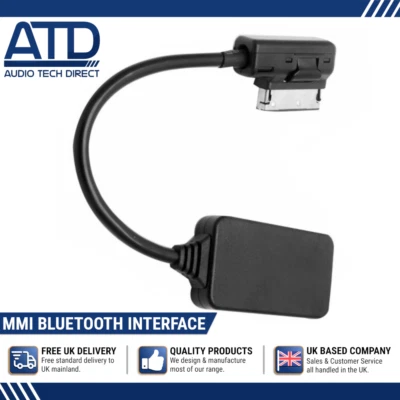 MDI Bluetooth For VW Golf Mk5 Mk6 Passat B6 CC AMI MMI BT Music Interface Cable - Image 1 of 4